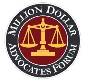 Million Dollar Advocates Forum Badge